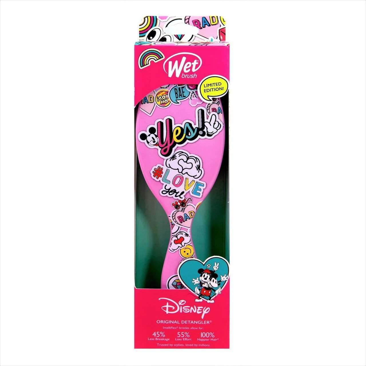 Cepillo Wet Brush Mickey Mouse Rosado