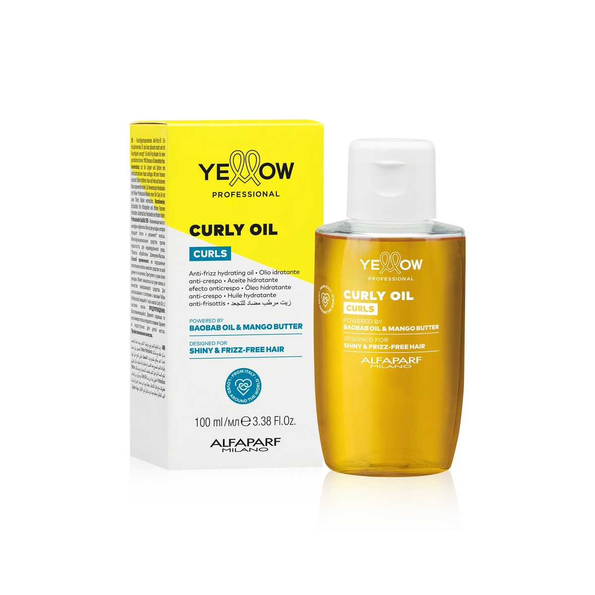 CURL OIL YELLOW 100ML