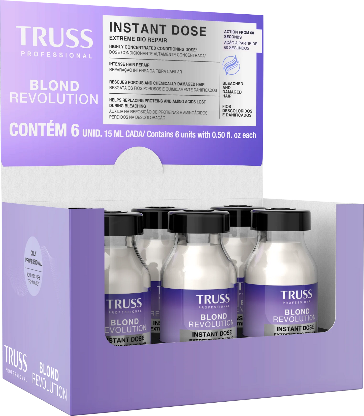 Truss Professional Ampollas Blond Revolution x6
