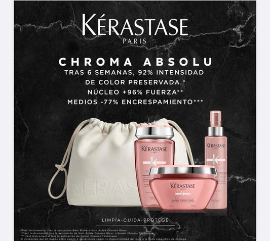 Cosmetiquera Kérastase Chroma Absolu