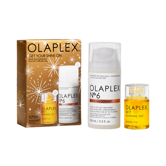 GET YOUR SHINE ON HAIR STYLING DUO KIT OLAPLEX