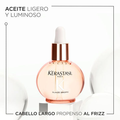 HUILE GLAZE DROPS 45ML GLOSS ABSOLUT KERASTASE