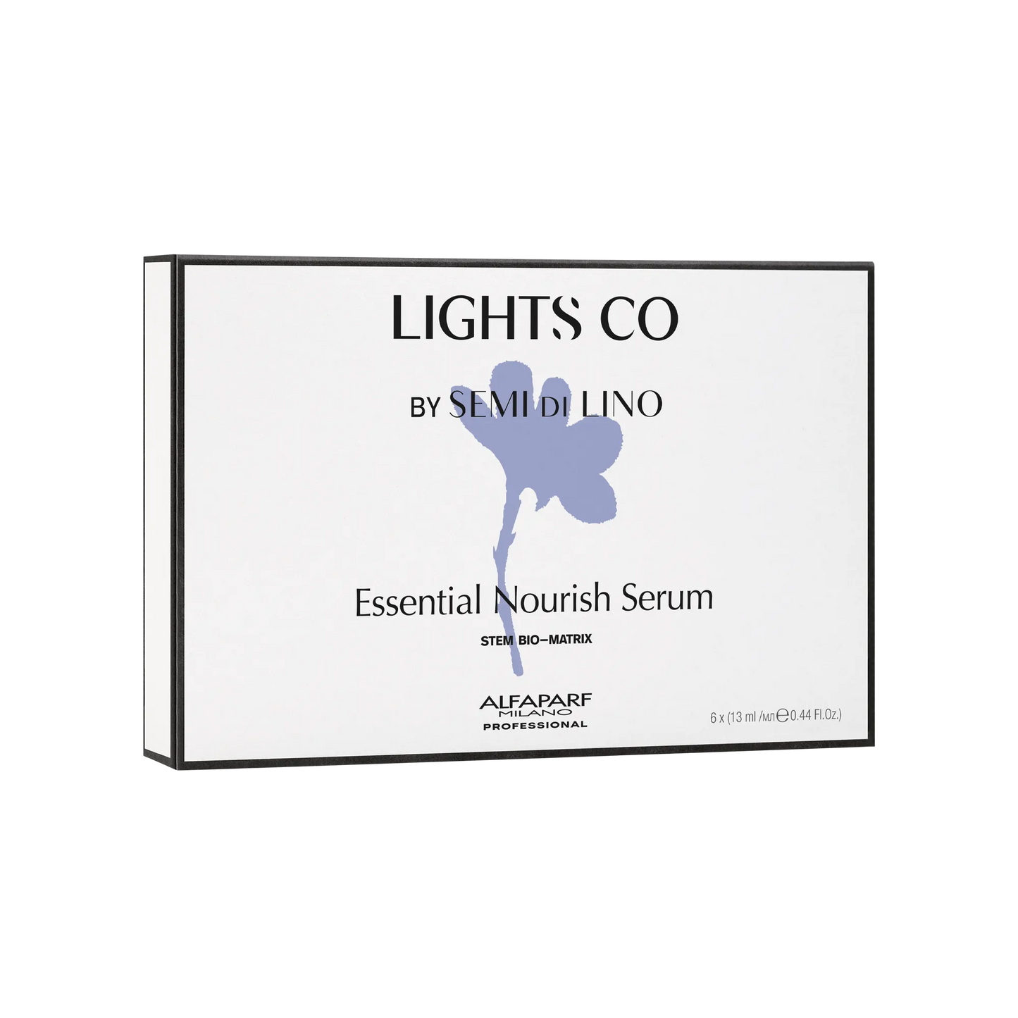Essential Nourish Serum x13ml lights co by alfaparf X6