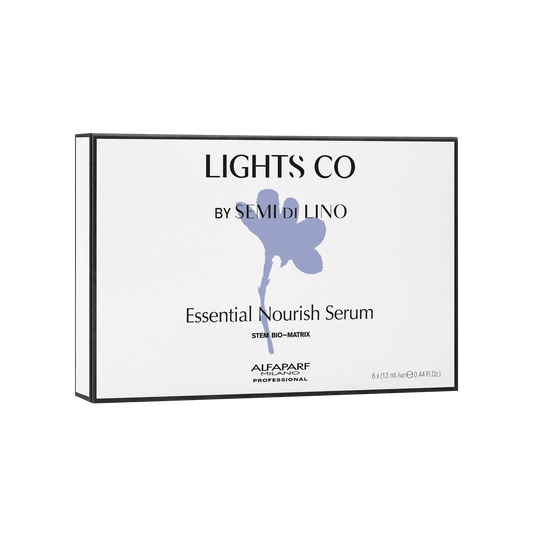 Essential Nourish Serum x13ml lights co by alfaparf X6