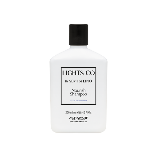 Nourish Shampoo de la línea Lights Co de Alfaparf Milano Professional  250ml