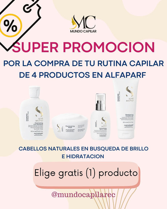 PROMO RUTINA PARA CABELLO ALFAPARF