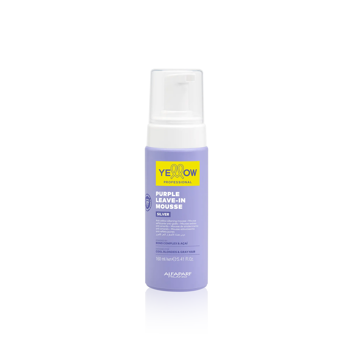 LEAVE IN MOUSSE SILVER 160ML YELLOW