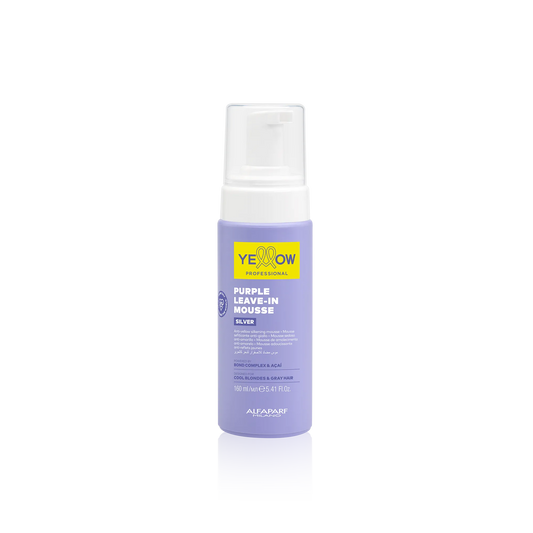 LEAVE IN MOUSSE SILVER 160ML YELLOW