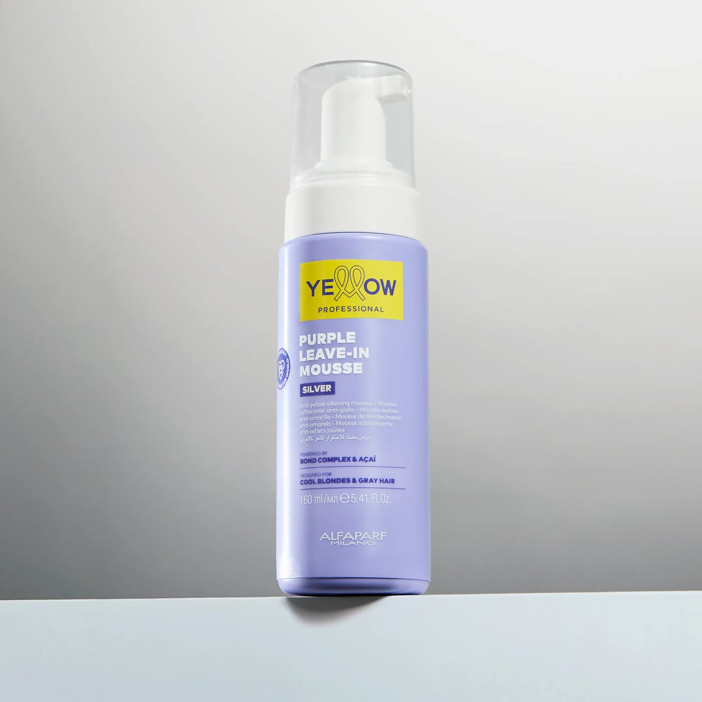 LEAVE IN MOUSSE SILVER 160ML YELLOW