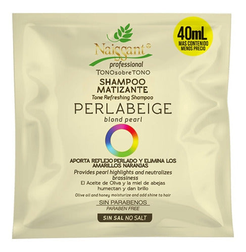 Naissant Shampoo perla beige sachet